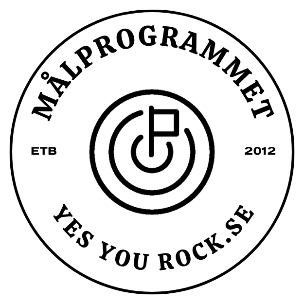 Logga Målprogrammet etb 2012 - Yes You Rock